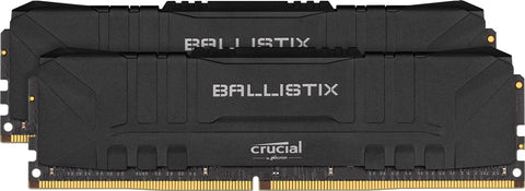 Ballistix 16GB Kit (2 x 8GB) DDR4-3200 Desktop Gaming Memory (Black)
