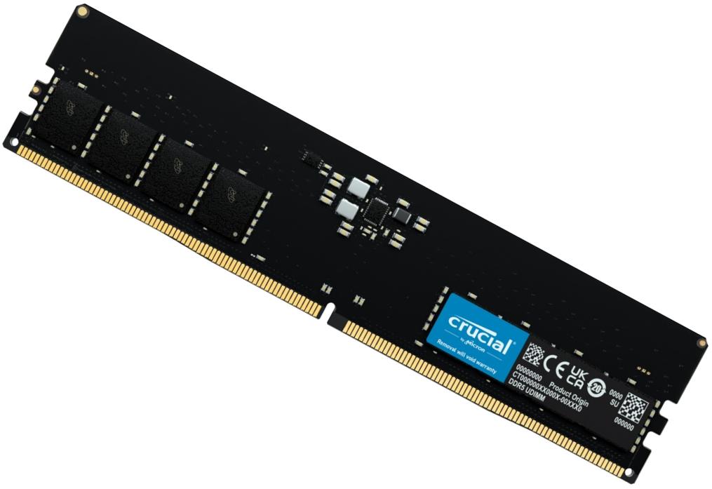 Crucial CT16G48C40U5 16GB DDR5-4800 UDIMM Desktop RAM Memory
