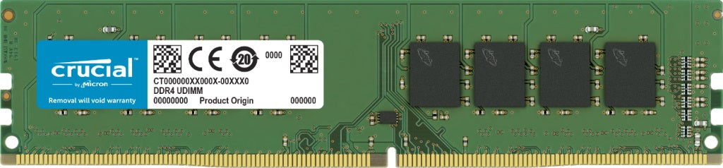 Crucial CT16G4DFRA32A 16GB DDR4-3200 UDIMM Desktop RAM Memory