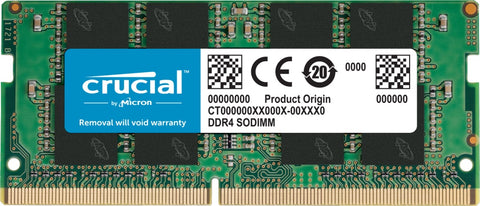 Crucial CT8G4SFRA32A 8GB DDR4-3200 SODIMM Laptop RAM Memory