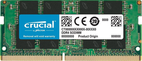 CT32G4SFD8266 32GB DDR4-2666 CL19 1.2v SODIMM RAM Memory for Laptop