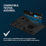 Crucial DDR5-5200MHz PC5-41600 DDR5 UDIMM