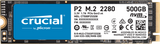 Crucial P2 3D NAND NVMe PCIe M.2 SSD | 250GB | 500GB | 1TB | 2TB