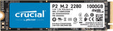 Crucial P2 3D NAND NVMe PCIe M.2 SSD | 250GB | 500GB | 1TB | 2TB