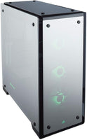 Crystal Series 570X RGB ATX Mid-Tower Tempered Glass Case — Black Mirror