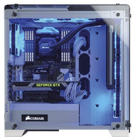 Crystal Series 570X RGB ATX Mid-Tower Tempered Glass Case - White