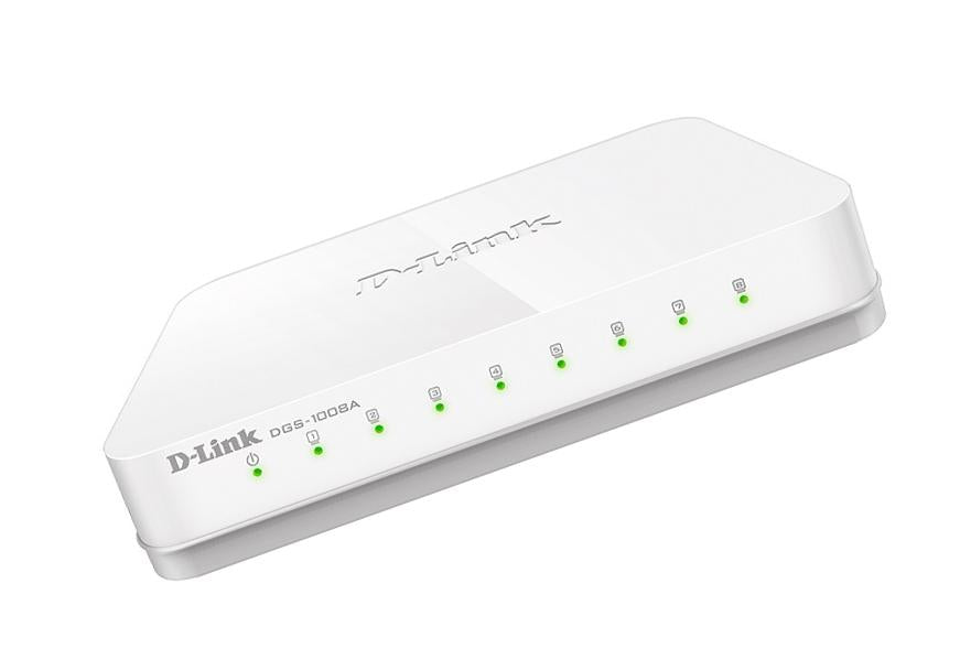 D-Link DGS-1008A 8-Port Gigabit Easy Desktop Switch