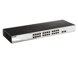 D-Link DGS1210-26 24-Port Gigabit + 2-SFP Smart Managed Switch