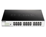 Gigabit Unmanaged Desktop/Rackmount Metal Switch | 24-Port | DGS-1024D