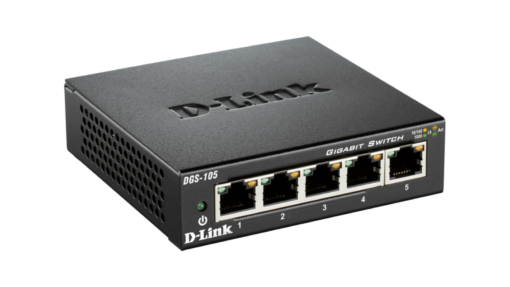 Gigabit Unmanaged Desktop Metal Switch | 5-Port | DGS-105