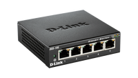 Gigabit Unmanaged Desktop Metal Switch | 5-Port | DGS-105