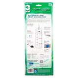 DE 293 3 Way Elegant Socket Strip With Surge Protector 2 Meter