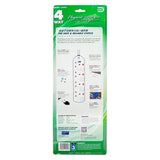 DE 294 4 Way Elegant Socket Strip With Surge Protector 2 Meter