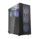 DarkFlash DK352 TG ATX Case w/4 ARGB Fans