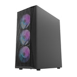 DarkFlash DK352 TG ATX Case w/4 ARGB Fans