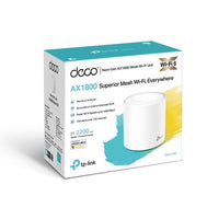 Deco X20 AX1800 Whole Home Mesh Wi-Fi 6 System (1-pack)