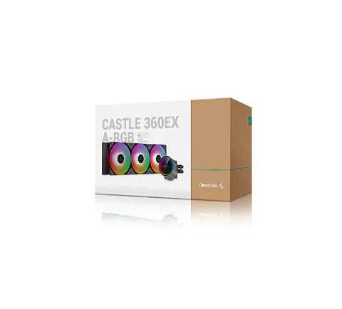 DeepCool Castle ARGB AIO - 360EX | 360mm - Black