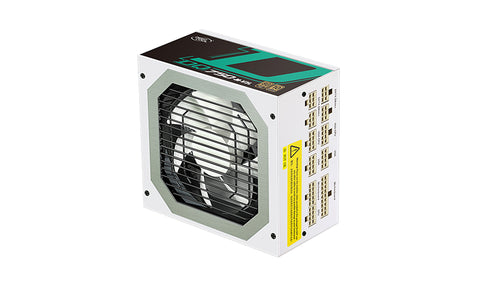 DQ 80 Plus Gold Certified Fully Modular Power Supply PSU - 750W White