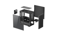 DeepCool Matrexx 40 MATX TG Side Panel Case w/1x12cm Fan, Mesh Front Panel, Removable HDD Cage