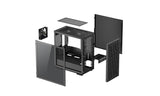 DeepCool Matrexx 40 MATX TG Side Panel Case w/1x12cm Fan, Mesh Front Panel, Removable HDD Cage