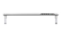 Monitor Stand F1 with 4 Ports USB 2.0 Hub and Audio (HD) × 1 + Mic × 1 - Grey