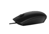 Dell MS116 USB Optical Mouse - Black