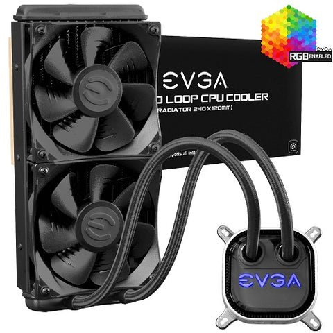 CLC All-In-One RGB LED CPU Liquid Cooler - 240