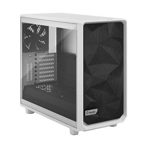 Meshify 2 Clear Tempered Glass E-ATX [upto 285mm] Case - White