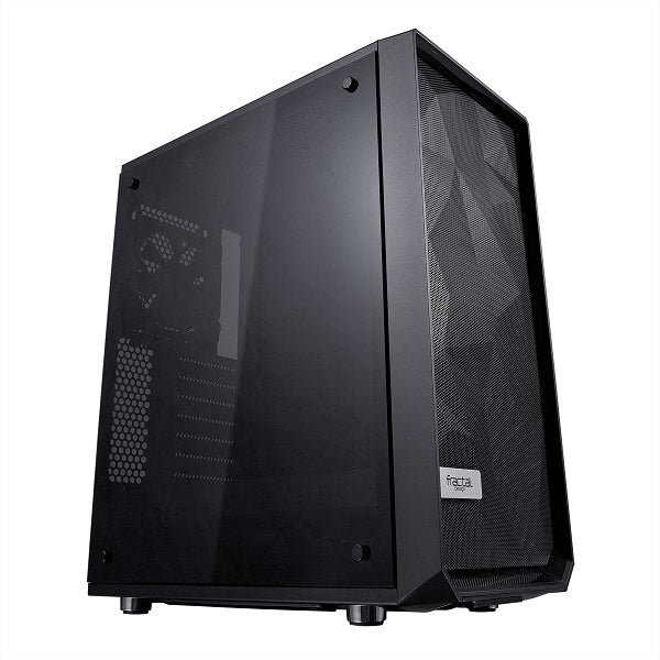 Meshify C Blackout - Dark Tempered Glass