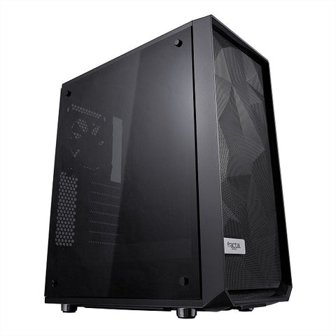 Meshify C Blackout - Dark Tempered Glass