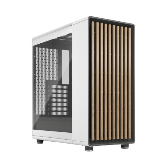 Fractal Design North ATX TG Clear Tint Case - Chalk White