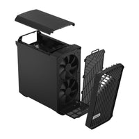 Fractal Design Torrent Compact E-ATX (up to 274 mm) Case | Solid Side Panel - Black