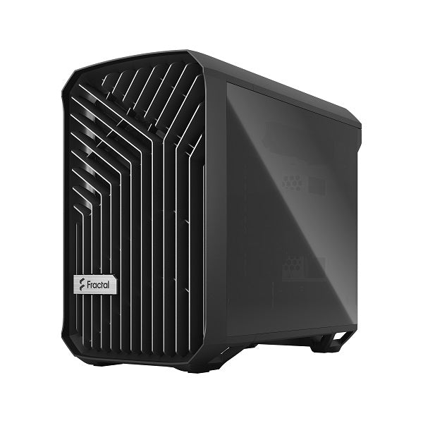 Fractal Design Torrent Nano mITX Case (Non RGB Fan) - Black TG Dark Tint