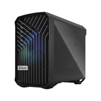 Fractal Design Torrent Nano mITX Case w/Prisma RGB Fan - Black TG Light Tint