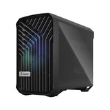 Fractal Design Torrent Nano mITX Case w/Prisma RGB Fan - Black TG Light Tint