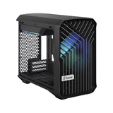 Fractal Design Torrent Nano mITX Case w/Prisma RGB Fan - Black TG Light Tint