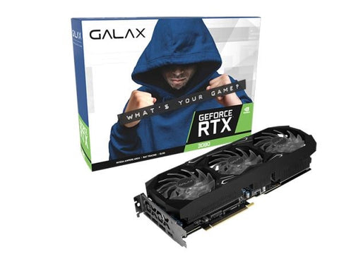 GALAX GeForce RTX 3080 SG (1-Click OC) LHR 10GB GDDR6X Graphics Card