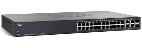 Cisco SF 300-24 24-port 10/100 Managed Switch with Gigabit Uplinks