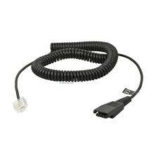 Jabra LINK Siemens Openstage coiled cord, QD to mod plug