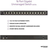GS316 16-Port Gigabit Ethernet Unmanaged Switch