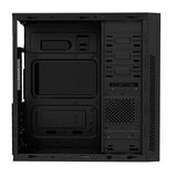 Clear Side Panel ATX Case with 2*12cm LED Fan