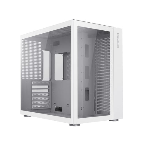 Gamemax Infinity ATX Gaming Case - White [Fans not included]