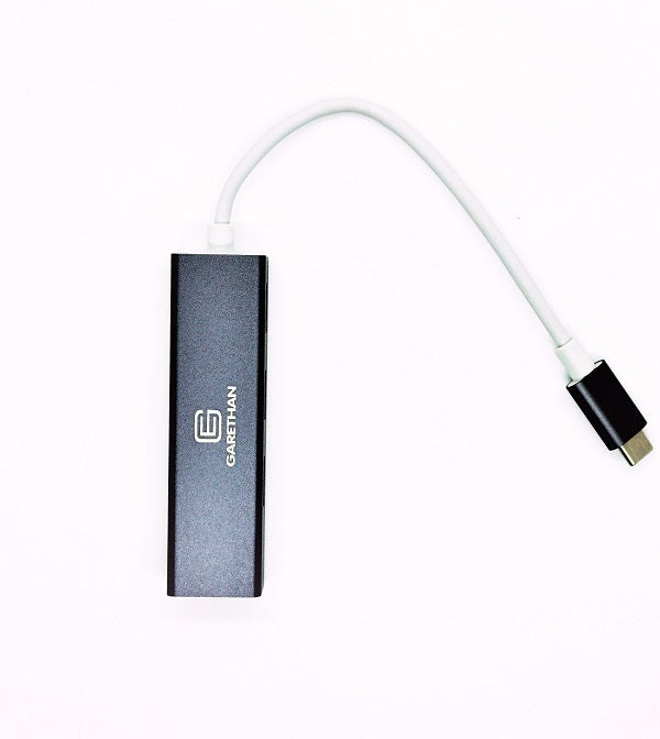 C405 4-Port Type-C to USB 3.0 Hub (Aluminium)