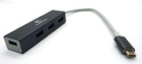 C405 4-Port Type-C to USB 3.0 Hub (Aluminium)