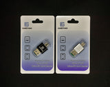 Garethan OTG-UC01 Aluminum OTG Type-C/USB MicroSD Card Reader [No color choice]