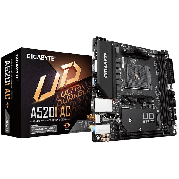 A520i AC 3rd Gen AMD Socket AM4 mITX Motherboard