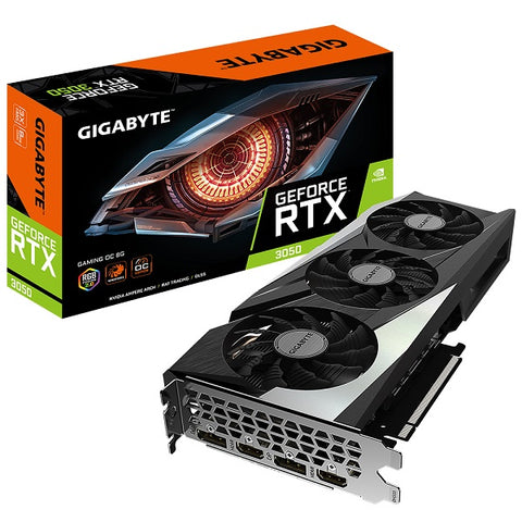 Gigabyte GeForce RTX 3050 GAMING OC 8G GDDR6 Graphics Card