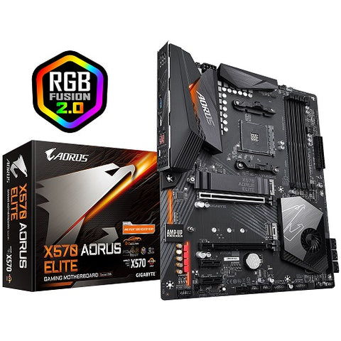 X570 AORUS ELITE AMD Socket AM4 ATX Motherboard