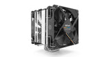 Single Tower Heatsink Air Cooler with 2 x QF120 120mm Fans | for Intel and AMD | H7 Plus