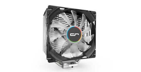 Tower Heatsink Air Cooler with 1 x QF120 120mm Fan | for Intel and AMD | H7 Quad Lumi RGB